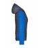 Dames Ladies' Knitted Hybrid Jacket Royal-melange/antraciet-melange 8500