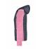Femme Veste tricot hybride femme Rose-vif/anthracite-mélange 8500