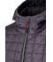 Men Men's Knitted Hybrid Jacket Grey-melange/anthracite-melange 8501