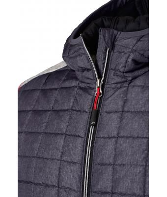 Homme Veste tricot hybride homme Mélange-clair/anthracite-mélange 8501