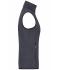 Femme Veste polaire tricotée femme Gris-foncé-mélange/argent 8490