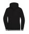 Damen Ladies' Club Sweat Jacket Black/white 8577