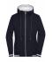 Damen Ladies' Club Sweat Jacket Navy/white 8577