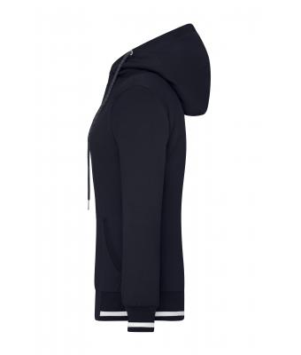 Ladies Ladies' Club Sweat Jacket Navy/white 8577