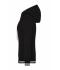 Dames Ladies' Club Sweat Jacket Zwart/wit 8577
