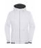 Dames Ladies' Club Sweat Jacket Wit/navy 8577