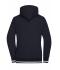 Femme Veste sweat-shirt femme Marine/blanc 8577