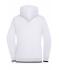 Femme Veste sweat-shirt femme Blanc/marine 8577