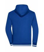 Herren Men's Club Sweat Jacket Royal/white 8578