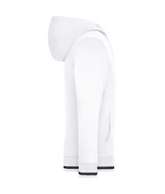 Herren Men's Club Sweat Jacket White/navy 8578