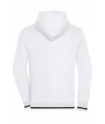 Herren Men's Club Sweat Jacket White/navy 8578