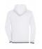 Herren Men's Club Sweat Jacket White/navy 8578