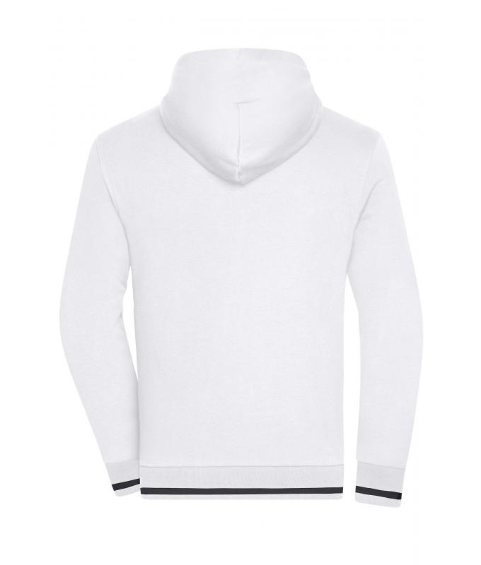 Herren Men's Club Sweat Jacket White/navy 8578