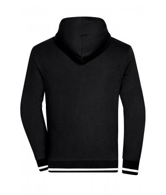 Heren Men's Club Sweat Jacket Zwart/wit 8578