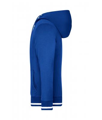 Heren Men's Club Sweat Jacket Royal/wit 8578