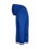 Heren Men's Club Sweat Jacket Royal/wit 8578