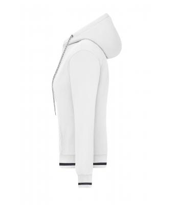 Ladies Ladies' Club Hoody White/navy 8579