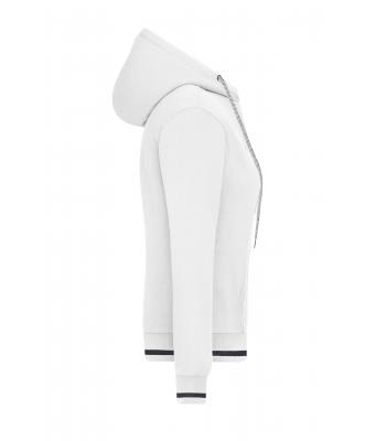Ladies Ladies' Club Hoody White/navy 8579
