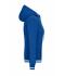 Dames Ladies' Club Hoody Royal/wit 8579