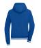 Dames Ladies' Club Hoody Royal/wit 8579