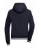 Femme Sweat-shirt tendance femme Marine/blanc 8579