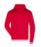 Herren Men's Club Hoody Red/white 8580