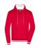 Herren Men's Club Hoody Red/white 8580