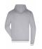 Men Men's Club Hoody Grey-heather/white 8580
