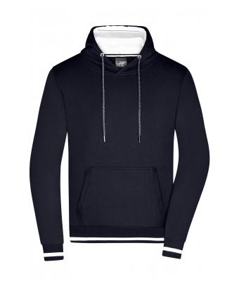 Men Men's Club Hoody Navy/white 8580