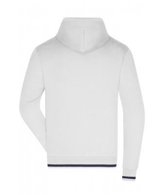 Men Men's Club Hoody White/navy 8580