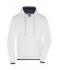 Heren Men's Club Hoody Wit/navy 8580