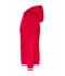 Homme Sweat-shirt tendance homme Rouge/blanc 8580