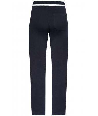 Damen Ladies' Jog-Pants Navy/white 8581