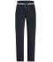 Damen Ladies' Jog-Pants Navy/white 8581