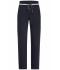Dames Ladies' Jog-Pants Navy/wit 8581