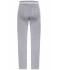 Dames Ladies' Jog-Pants Heather grijs/wit 8581