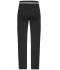 Dames Ladies' Jog-Pants Zwart/wit 8581