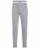 Men Men's Jog-Pants Grey-heather/white 8582