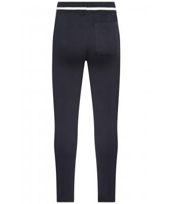 Heren Men's Jog-Pants Navy/wit 8582