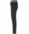 Heren Men's Jog-Pants Zwart/wit 8582