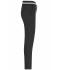 Heren Men's Jog-Pants Zwart/wit 8582