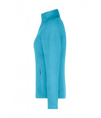 Dames Ladies'  Fleece Jacket Turquoise 8583
