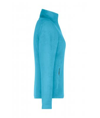 Dames Ladies'  Fleece Jacket Turquoise 8583