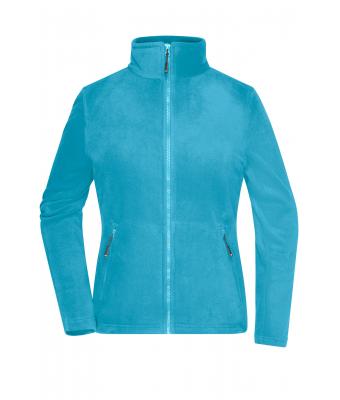 Dames Ladies'  Fleece Jacket Turquoise 8583