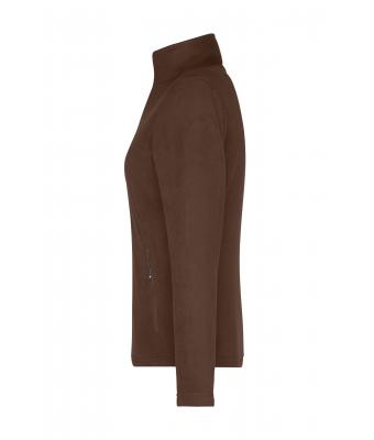 Dames Ladies'  Fleece Jacket Bruin 8583