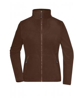 Dames Ladies'  Fleece Jacket Bruin 8583