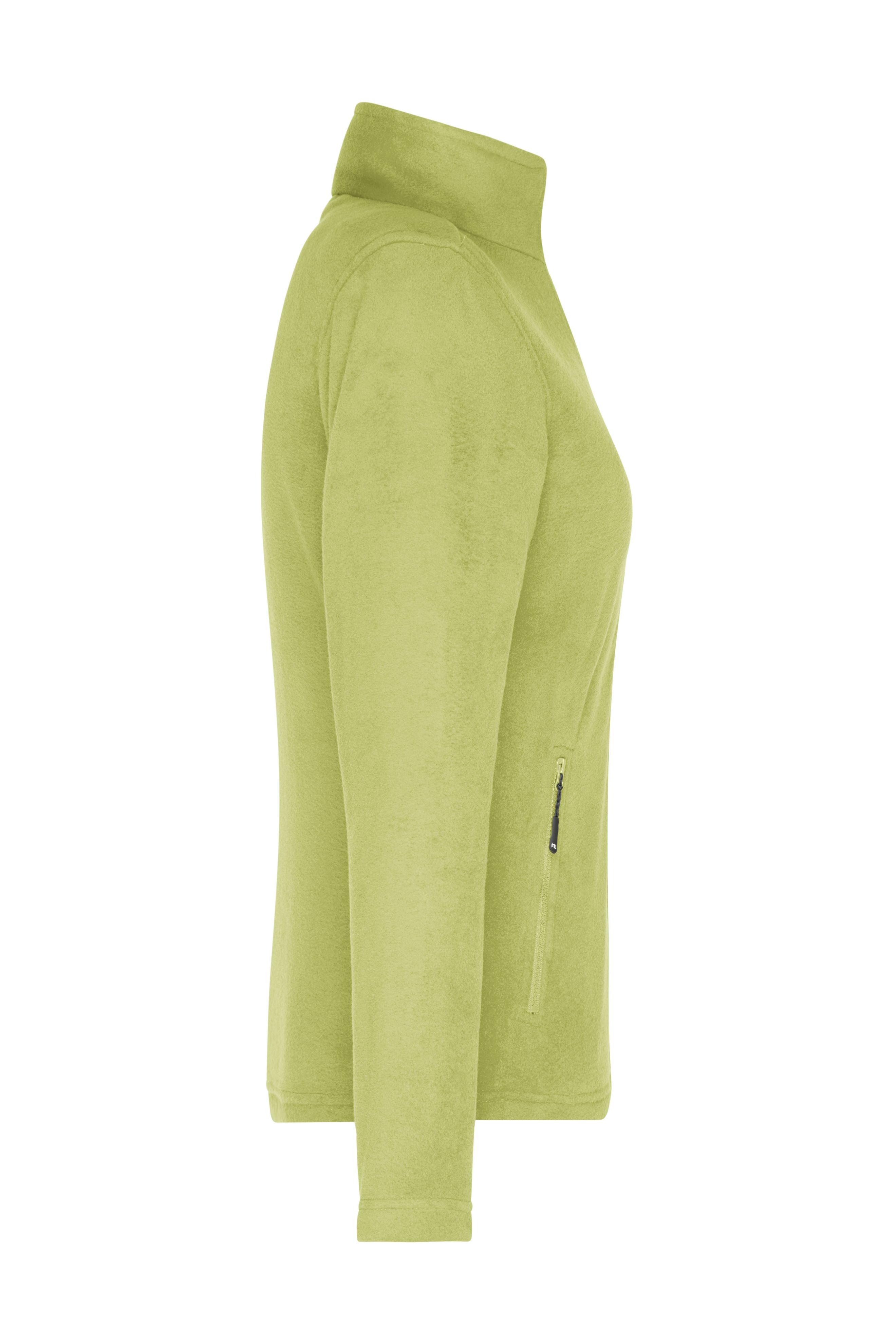 Ladies Ladies' Fleece Jacket Lime-green-Daiber