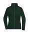 Dames Ladies'  Fleece Jacket Donkergroen 8583