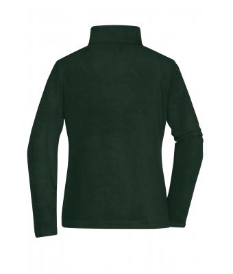 Dames Ladies'  Fleece Jacket Donkergroen 8583