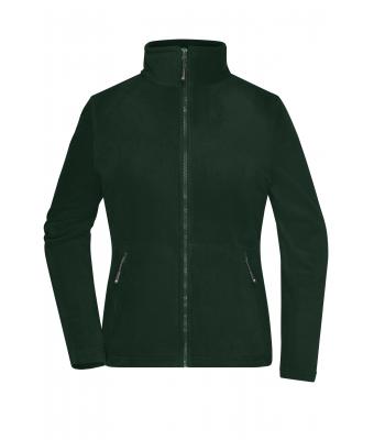Dames Ladies'  Fleece Jacket Donkergroen 8583